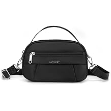 Yohora Women's Shoulder Bag Retro Casual Large-Capacity Crossbody Bag Ultra-Light Nylon Purse