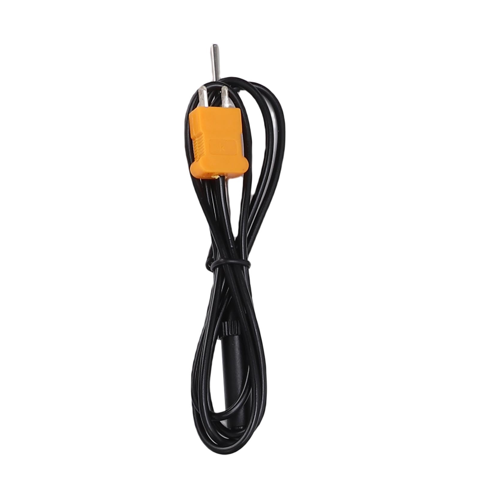 Aramox Termometro a Termocoppia, Misuratore di Temperatura Digitale a Doppio Canale, Tipo K J con LCD Retroilluminato, Calibrazione ADJ, Intervallo 2501 °F per Test di Acquari di Refrigerazione di