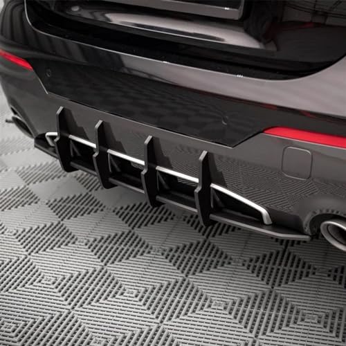 Diffuseur de lèvre de pare-choc arrière pour BMW G22 spoiler séparateur - 6