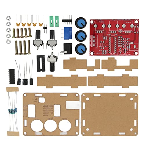 Function Generator, XR2206 Generator Kit with Shell, 5 Digit Resolution, for Engineers, Technicians, Factories, DIY, Electronics Enthusiasts