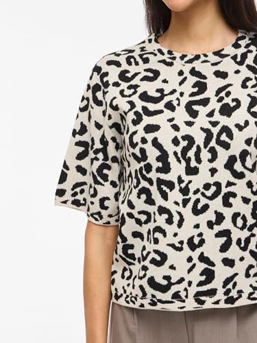 Pull col rond ample femme Vila pour effacer les complexes XXL - 3