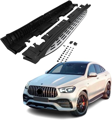 Estribos laterales aptos para Mercedes-Benz New GLE 53 63 S Coupe 2021 2022 Estribo Nerf Bar