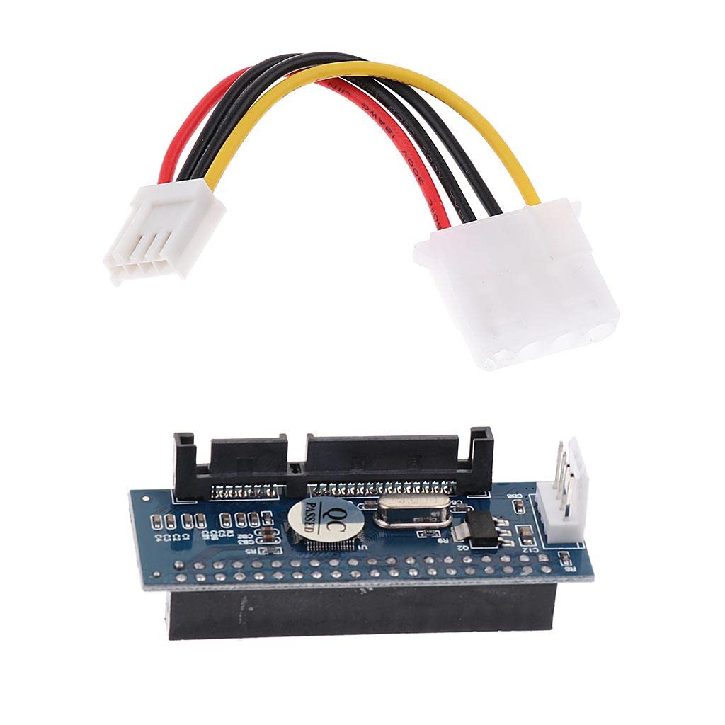 ATORSE® 3.5'' 40Pin IDE Female to Sata 7+15P 22Pin Male Adapter Pata to Sata Card-image-26