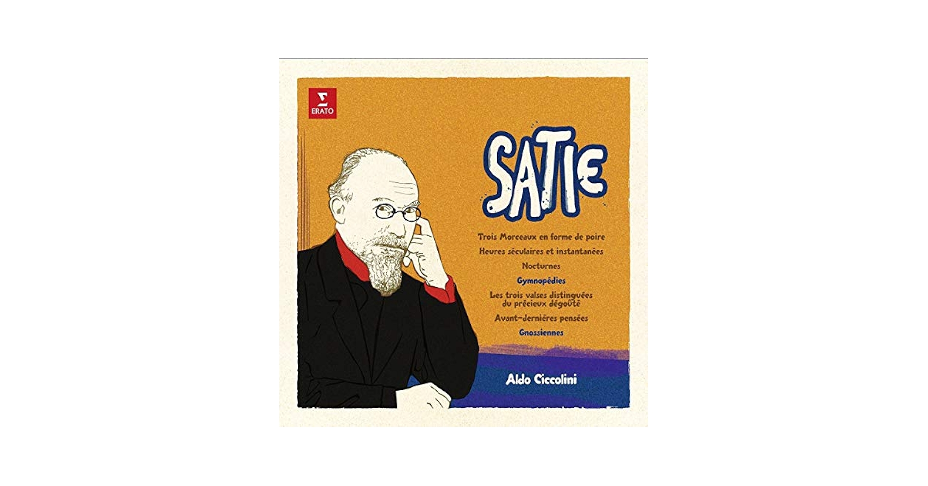 エリック・サティ　aldo ciccolini 5枚組　CD エリック・サティ aldo ciccolini 5枚組 CD Aldo Ciccolini