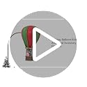 Department 56 Village Accessories Holiday Balloon Ride Animated Accessory Figurine image 5