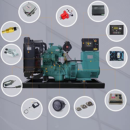 Manomètre pour générateur électrique 24V compatible avec KTA19 N14