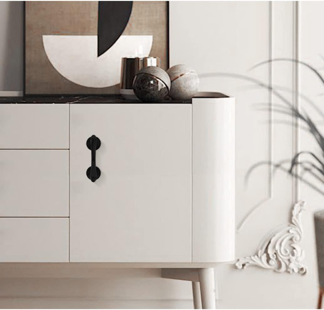 Sliding Door Handle White Thickened Abs Door Handle Hole Free Door Hardware Handle Sticky Safety Handles for Cabinets and Drawers