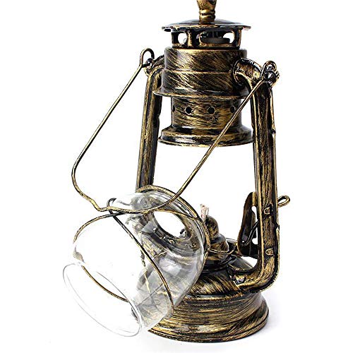 Image of Wall Sconces, Retro Antique Vintage Rustic Lantern Lamp Wall Sconce Light Fixture (Green Bronze - 1 Pcs)