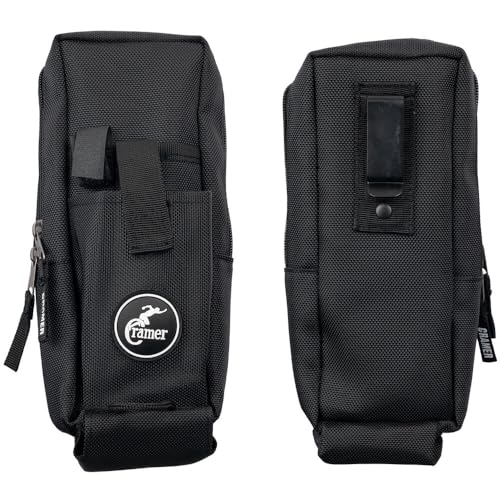 Cramer Sidekick Kit, Portable Athletic Training Bag with Pockets, Great Alternative to Fanny Pack for Athletic Trainers, AT Equipment Holder with Belt Hook, Durable Pouch for AT Supplies, Black
