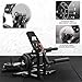 RITFIT Leg Extension and Curl Machine with Olympic Rubber Grip Plates, All-in-One Home Training System for Full Body Workout