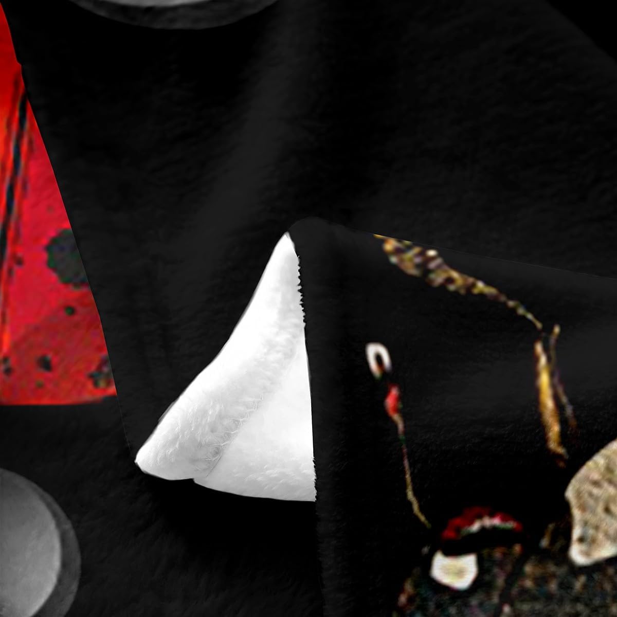 Erosebridal Red Ladybug Throw Blanket,Cute Beetle Blanket for Kids Girls Boys,Cartoon Ladybird Flannel Blanket Queen 90X90,Drops Nature Wild Animal Bed Blanket Breathable Bedroom Decor