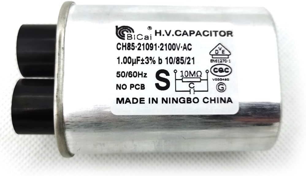 0CZZW1H004B Microwave Oven High Voltage Capacitor Compatible with LG Microwave