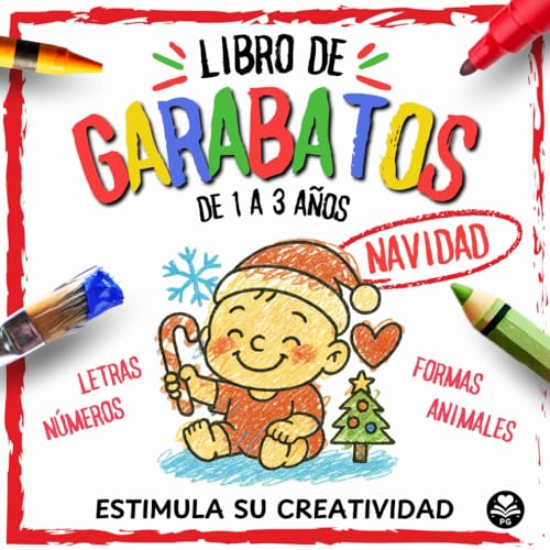 Imagen de Libro de garabatos edición Navidad para bebés