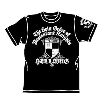 00s Ｔシャツ付き ヘルシング Hellsing PRE-ORDER Amazon.co.jp: HELLSING ヘルシング機関Tシャツ ブラック サイズ