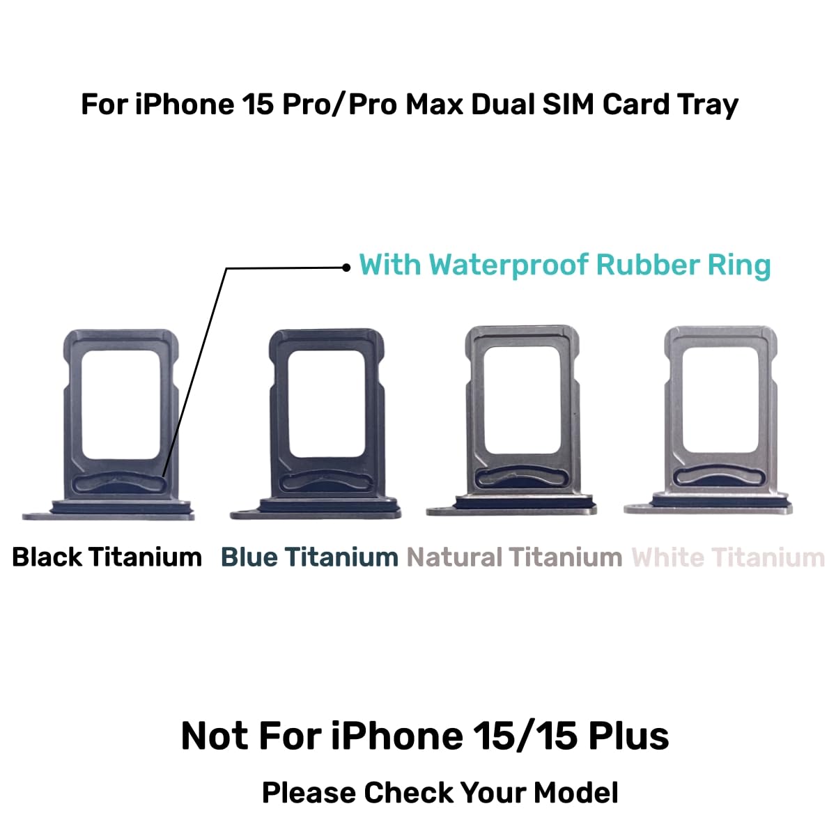 Amazon.com: LNONLS Dual SIM Card Tray Slot Holder Replacement for