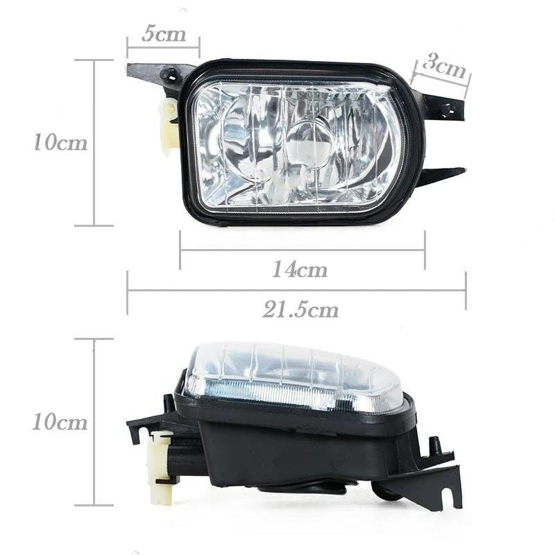Feux antibrouillard avant W203 C230 C240, solution phares opaques - 3