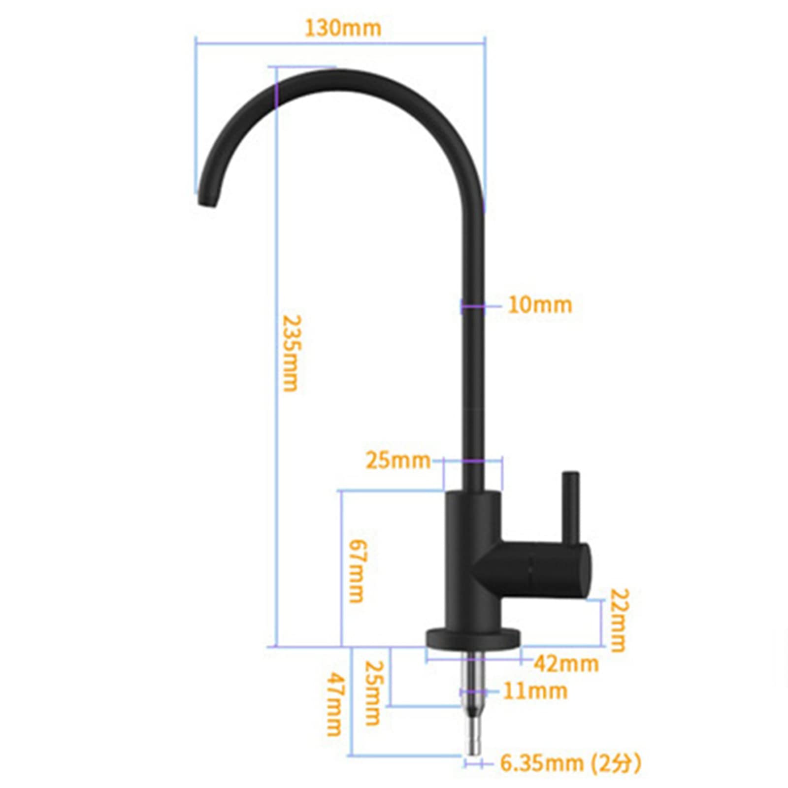 Grifo con Filtro de Agua, grifos de Cocina, Grifo con Filtro de Agua para Fregadero 360, Grifo de Agua Potable Inoxidable, Cepillado