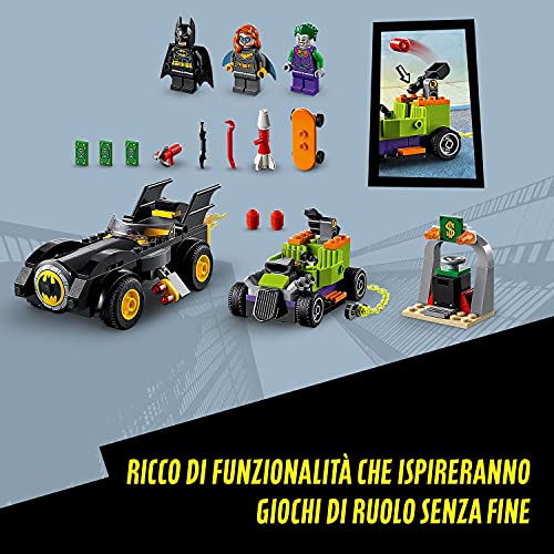 LEGO-DC-Batman-vs-Joker-Inseguimento-con-la-Batmobile-Set-Macchina-dei-Supereroi-per-Bambini-dai-4-anni-in-su-76180
