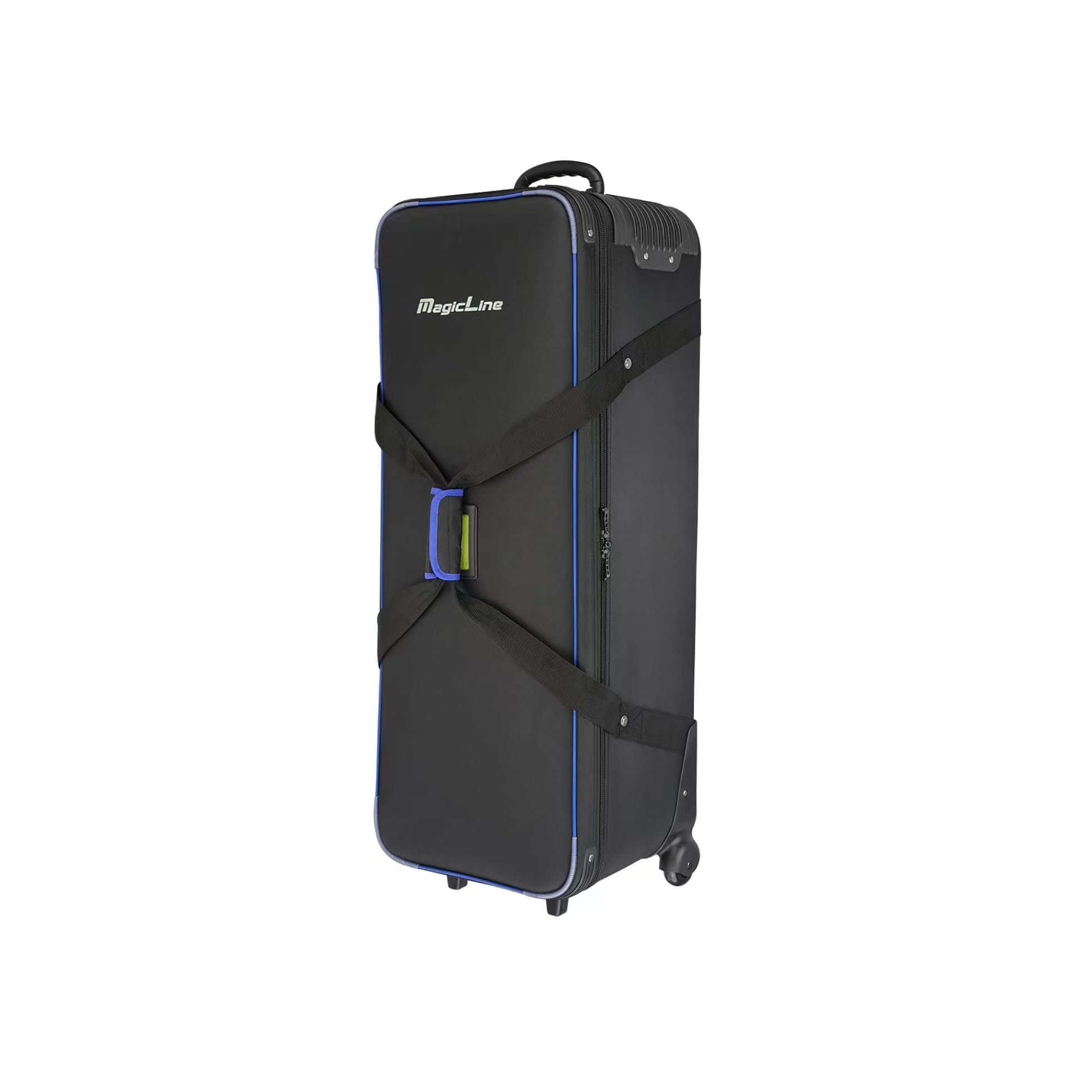 MagicLine Studio Equipment Trolley Case, Rolling Camera Bag, 39.4"x14.6"x13", 88 Lbs Load Capacity, Carrying Bag with Wheels for Tripods,Monopods,