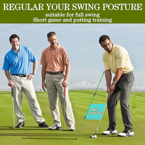 Seticek 2-Pack Golf Alignment Sticks