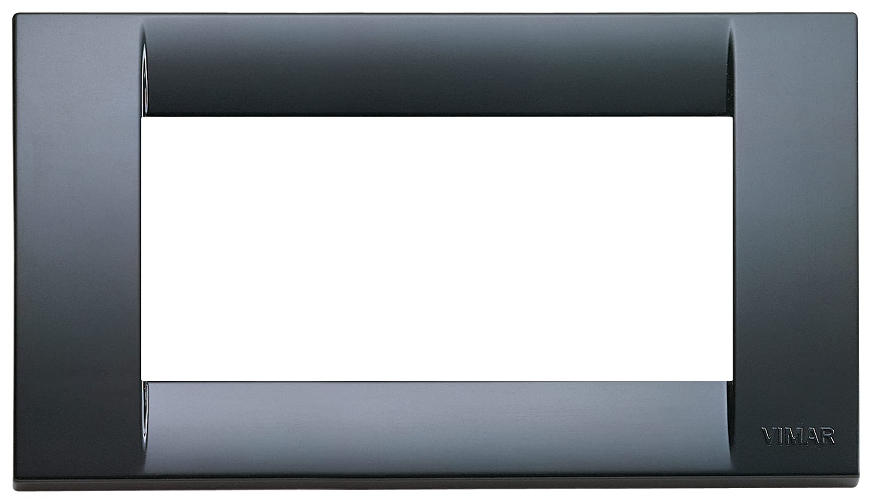 Vimar Graphite Grey Idea Series – Plate Classica 4 Module Plastico Idea