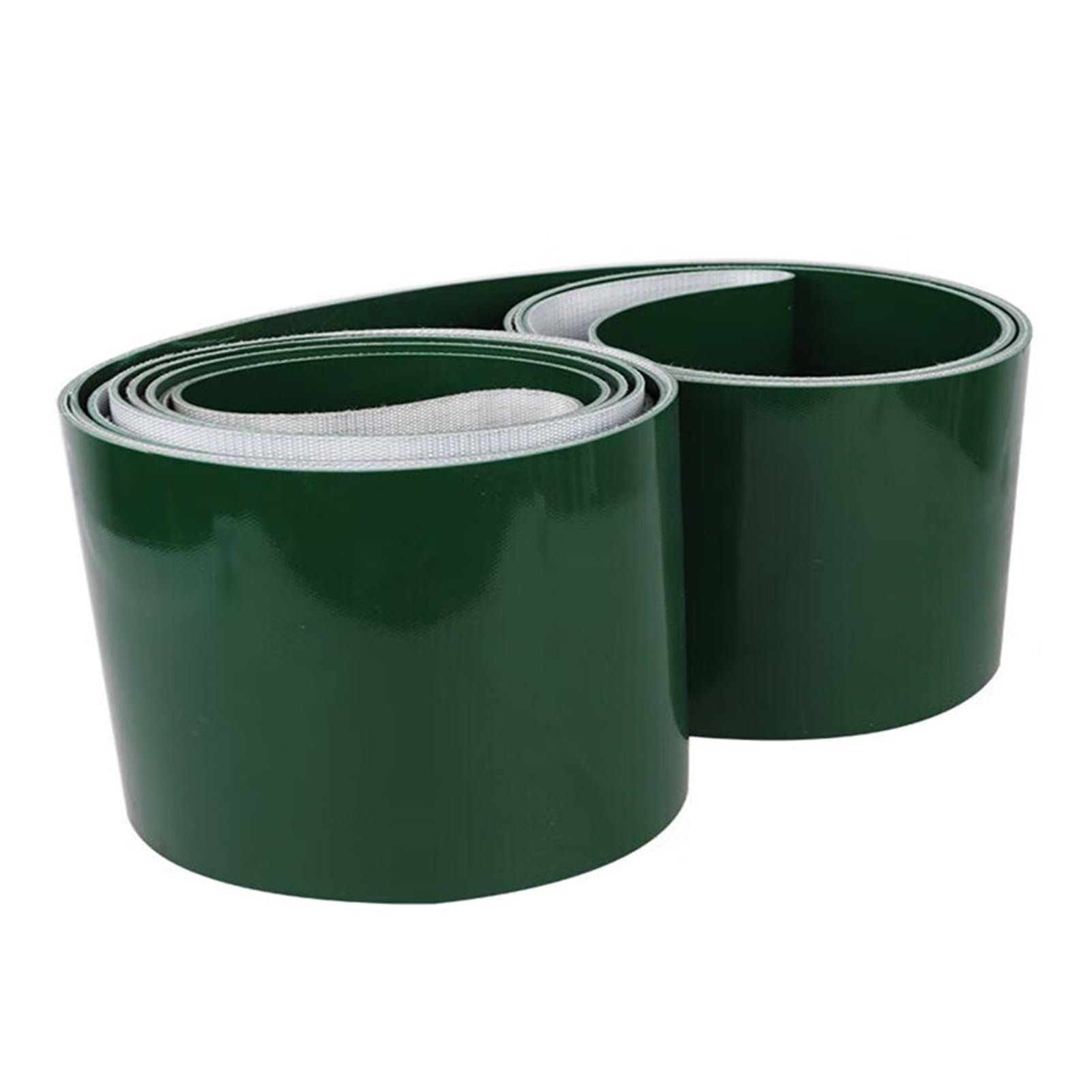 Courroie transporteuse en PVC résistant à l'usure – Rouleau de feuille plate de rechange pour tambour d'entraînement industriel de 100 à 500 cm, vert 55 x 240 cm