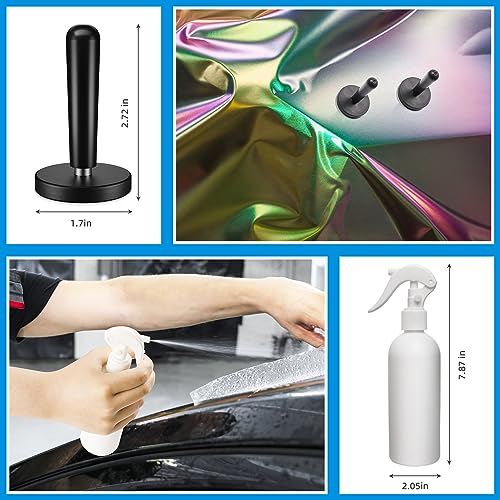 CARTINTS Window Tint Installation Tool Kit - Includes Squeegee, Spray Bottle, Utility Knife & Cleaning Cloth - View #10