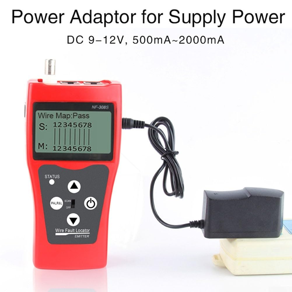 Wire Tracer NF-308S Kit testeur de réseau, générateur de tonalité et sonde pour tracer les câbles téléphoniques Ethernet