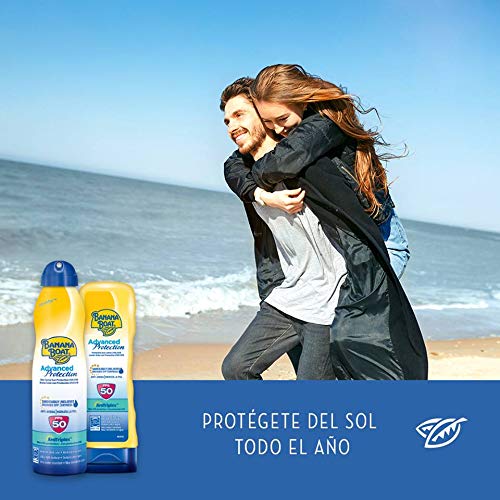 Banana Boat Advanced Protection - Loción Solar con protección indice SPF 50, fórmula Avotriplex, Antiarena y resistente… - Afbeelding 3