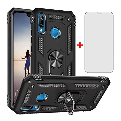 【Supporto magnetico per auto】: Disco metallico integrato che può essere fissato a un supporto magnetico per auto (solo la custodia per telefono, NON include il supporto per auto).