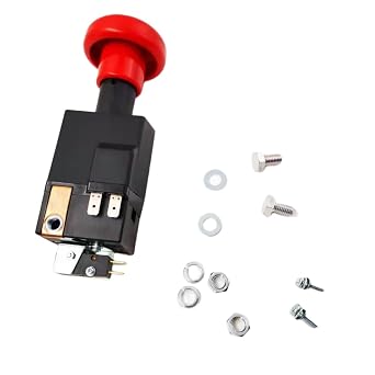 4001110750 Haulotte Emergency Switch, ARELLY Haulotte Part Used for Haulotte Star 10, Optimum 8, Compact 10, Compact 12RTE ...