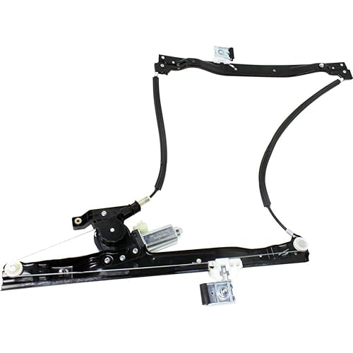 Miniatura 7 de Para Chevy Trailblazer 2002-2009 Conjunto de regulador de ventana para lado del conductor y del pasajero  Par  Delantero  Potencia  Tipo de cable