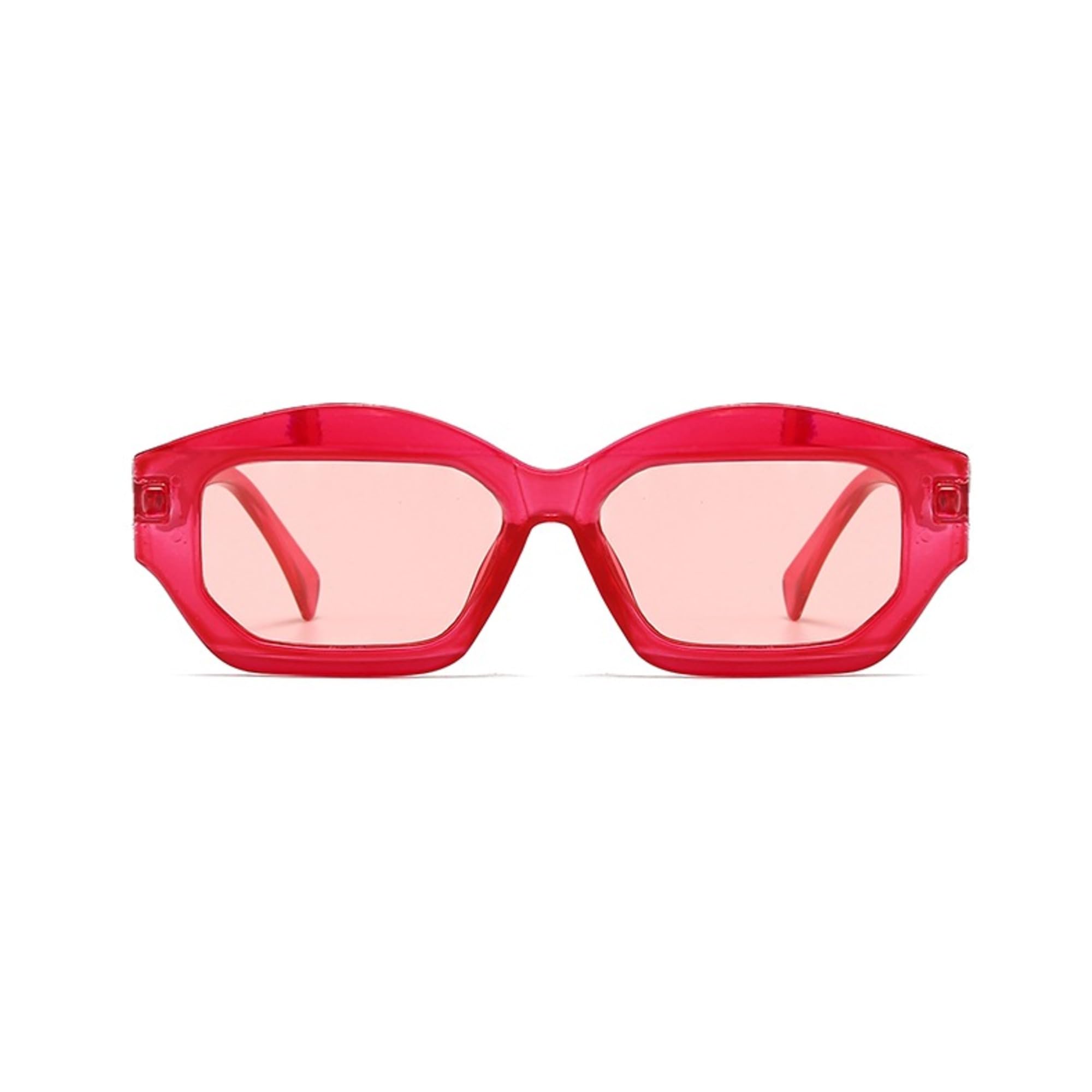 AUGEN Hexagon Kunststoff Sonnenbrille Fashion Unisex UV400 Schutz Large Size (199)
