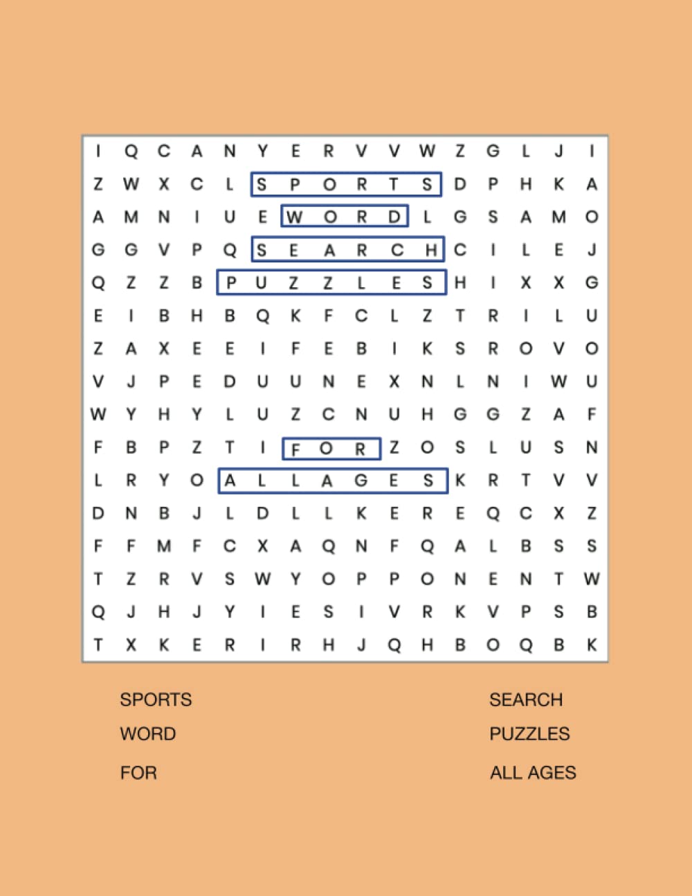 Sports Word Search Puzzles: Football, Basketball, Hockey, Rugby, Tennis, Golf and More For Sports Fans of All Ages