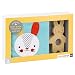Baby Bunny Organic Soft Book and Teether Set