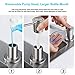 CREA Kitchen Sink Soap Dispenser Countertop for Kitchen Sink, Stainless Stee Built in Sink Soap Dispenser Brushed Nickel for Bathroom ​with 39