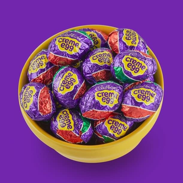 Cadbury Creme Eggs (1.2 Oz.) Individually Wrapped, Bulk, (60 Count)