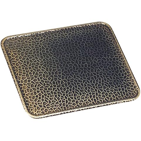 Kaminoflam Antique Brass Fireplace Spark Protection Plate Cover