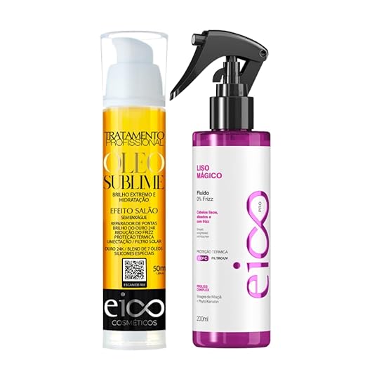 Finalizares Eico Protetor Térmico (Spray Liso Mágico)