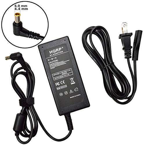 HQRP 14V 3A 6.0x4.4mm Plug AC Adapter Works with Samsung S22A300B S20A350B S24D590PL