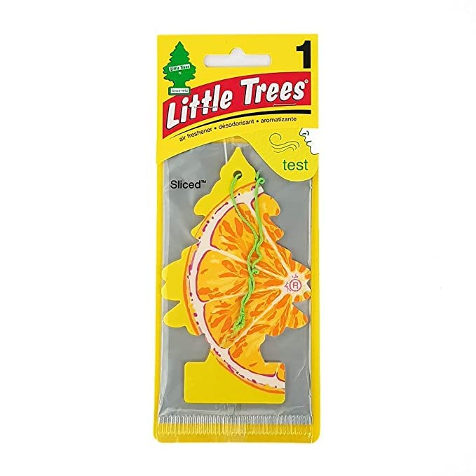 Car Air Freshener | Hanging Tree Provides Long Lasting Scent for Car | Home & Office | Sliced Air Freshner - Pack of 1