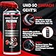 WerkXheld Silikonspray Gleitspray 400ml Premium Schmieröl, Kriechöl & Sprühfett - Laufband Öl, Silicone Spray, Silikonfett für Dichtungen, Kunststoff, Gummi, Holz & Metall