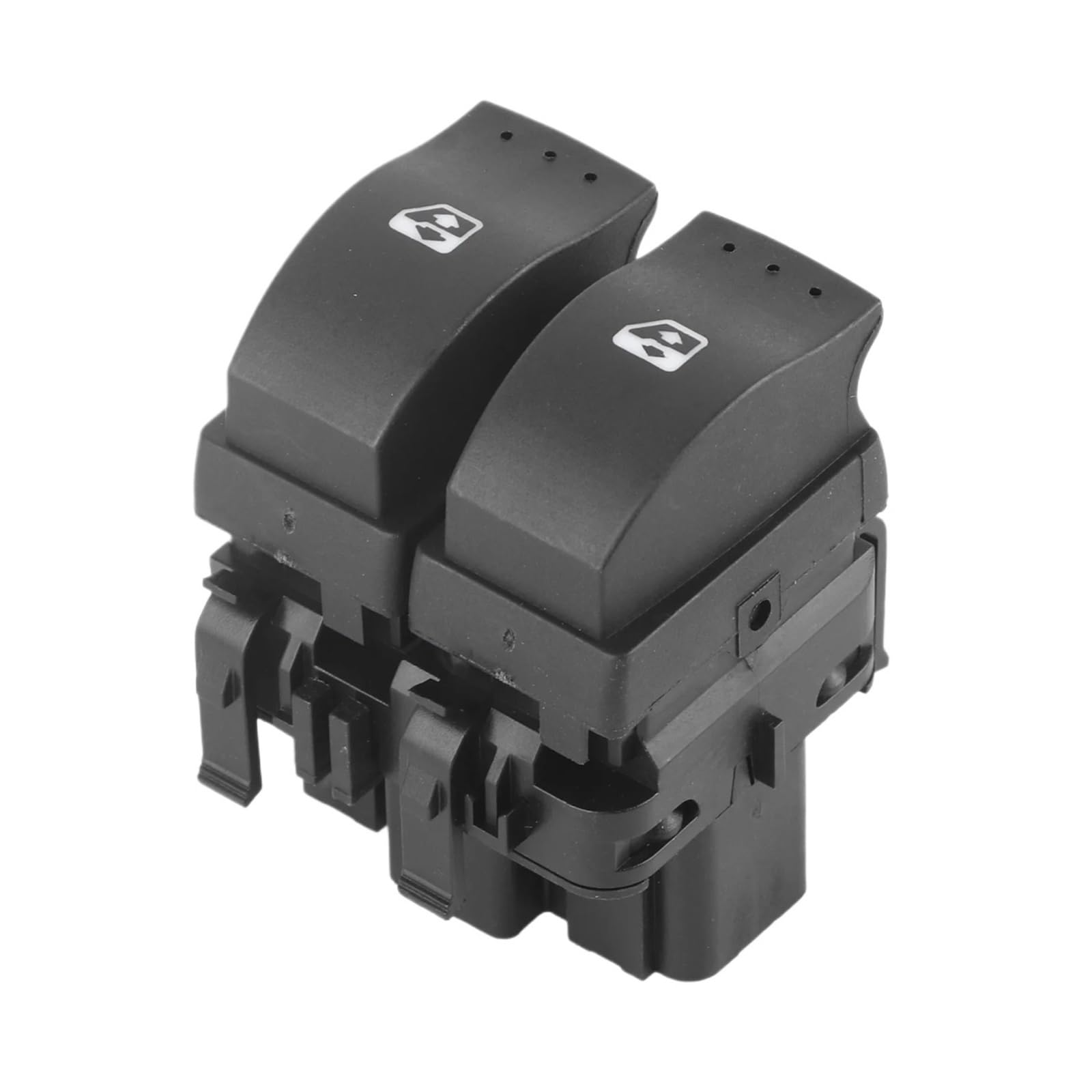 Interrupteur de vitre électrique Clio II : Commande double de lève-vitre avant 8200060045