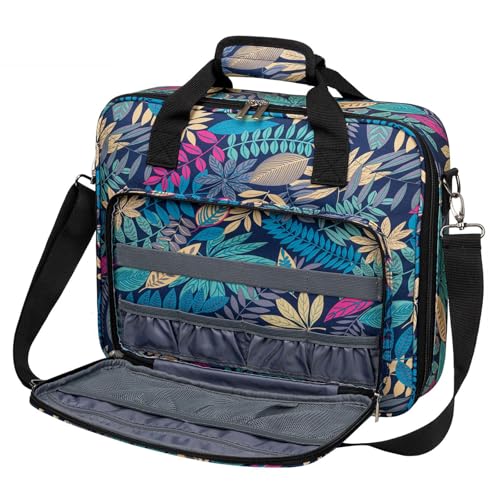 BAGLHER Cross Stitch & Embroidery Organizer Bag - Large Portable Project Storage with 3...