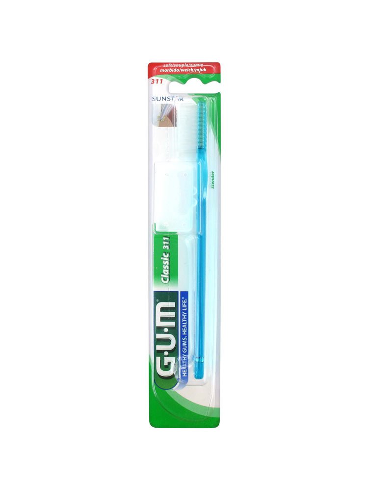 GUM Toothbrush Classic 311 - Turquoise