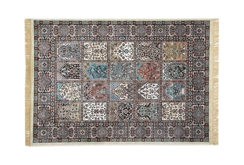 Image of Luxury Silk Carpet 2 x 6 FEET for Living Room or Bedroom, Made with Premium Silk, Perfect for Elegant Interiors Comfort and Timeless Design