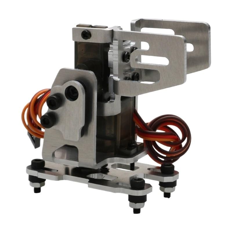 Compatibile con Supporto Pan-Tilt Biaxiale Tracker FPV 4.8-5V 1Set