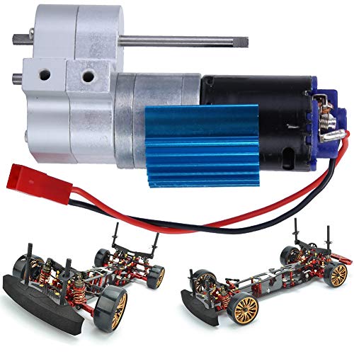 RC Change, RC Speed Change with 370 Brush Motor Upgrade Parts Accessory for C14 C24 B14 B24 B16 B36 Remote Control Car