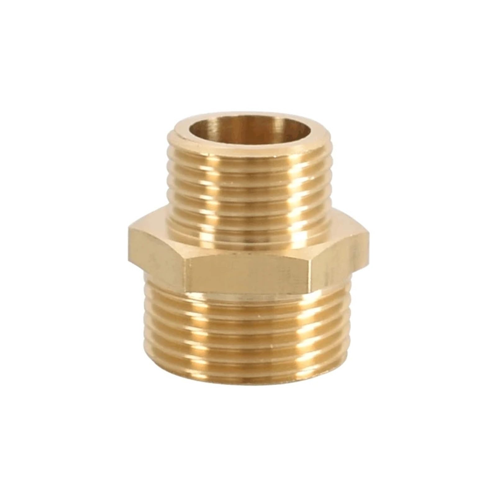 Epaknhgd Men's M18x1.5 1Pc Nipple Pipe Fitting Connector Reducer