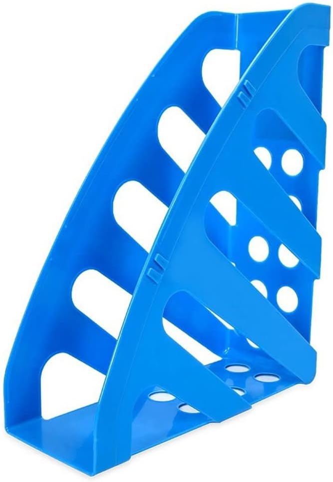 ファイルラック ファイルホルダー ストレージフォルダー 扇形 デスクトップ 中空 オーガナイザー ファイルシェルフフレーム 厚手 プ